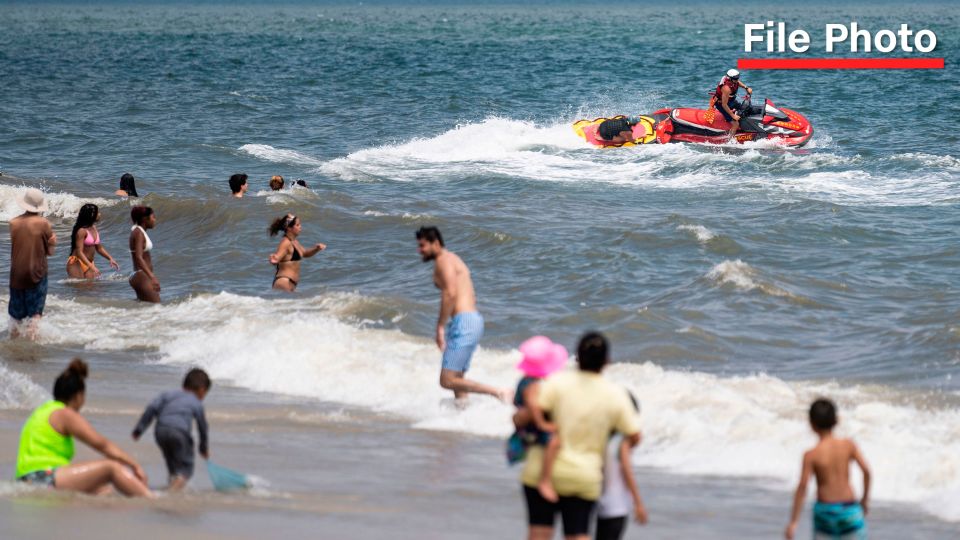 Nadador é mordido no pé em praia de Nova York em suposto ataque de tubarão