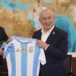 Netanyahu declara apoio à Argentina antes da final da Copa do Mundo