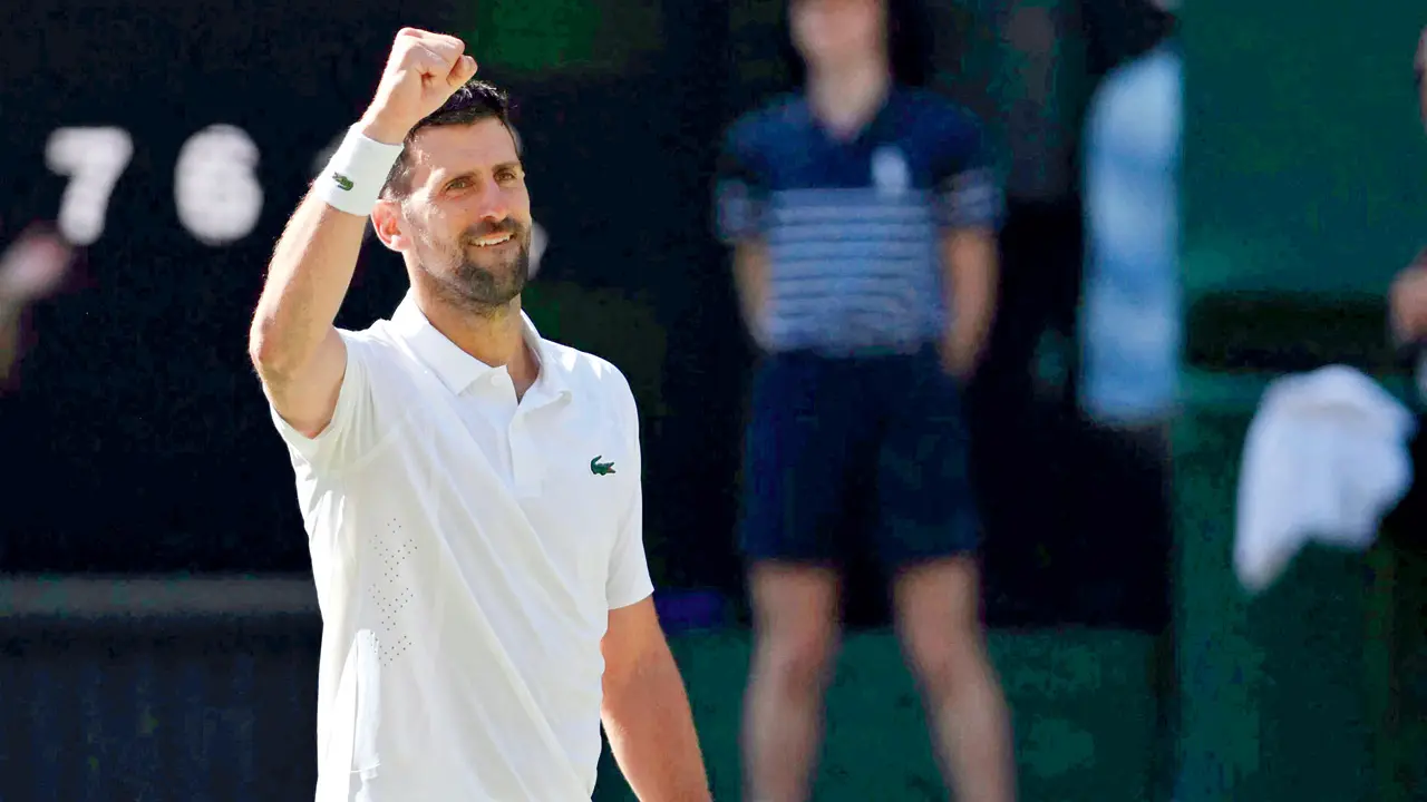 Novak Djokovic derrota Arthur Rinderknech e garante vaga nas oitavas de final