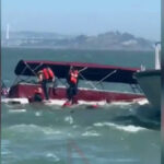 Novo vídeo mostra barco mortal afundando perto de Alcatraz