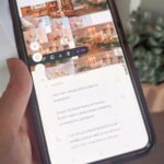 Uma tela de smartphone com o logotipo do Android no centro e ícones de vídeo e imagem ao redor.