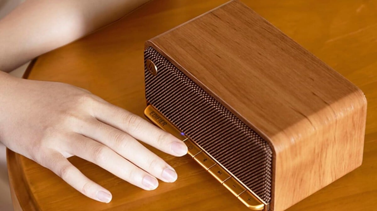 O alto-falante Edifier Vintage Wood Bluetooth digno de exibição está à venda na Amazon por menos de US $ 80