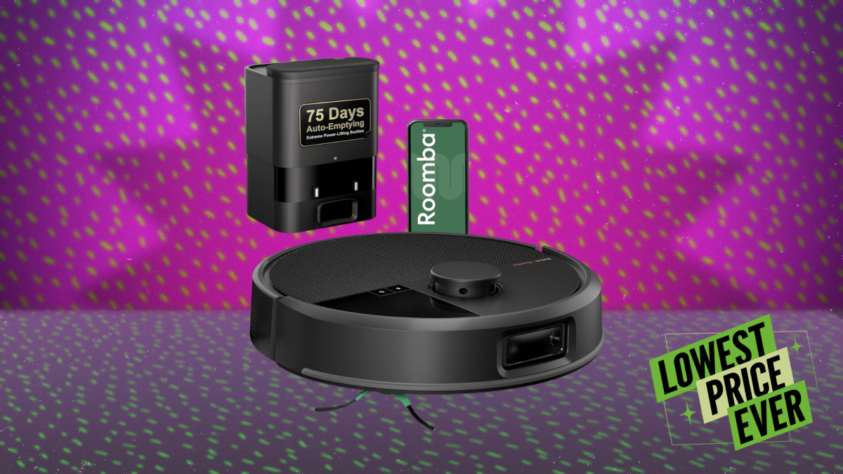 O aspirador de robô Roomba Max 705 está com 45% de desconto agora