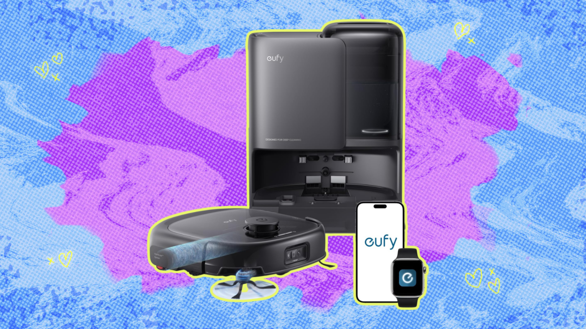 Robô aspirador e esfregão Eufy E25 HydroJet System
