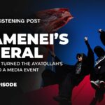 O espetáculo e o simbolismo do funeral de Khamenei