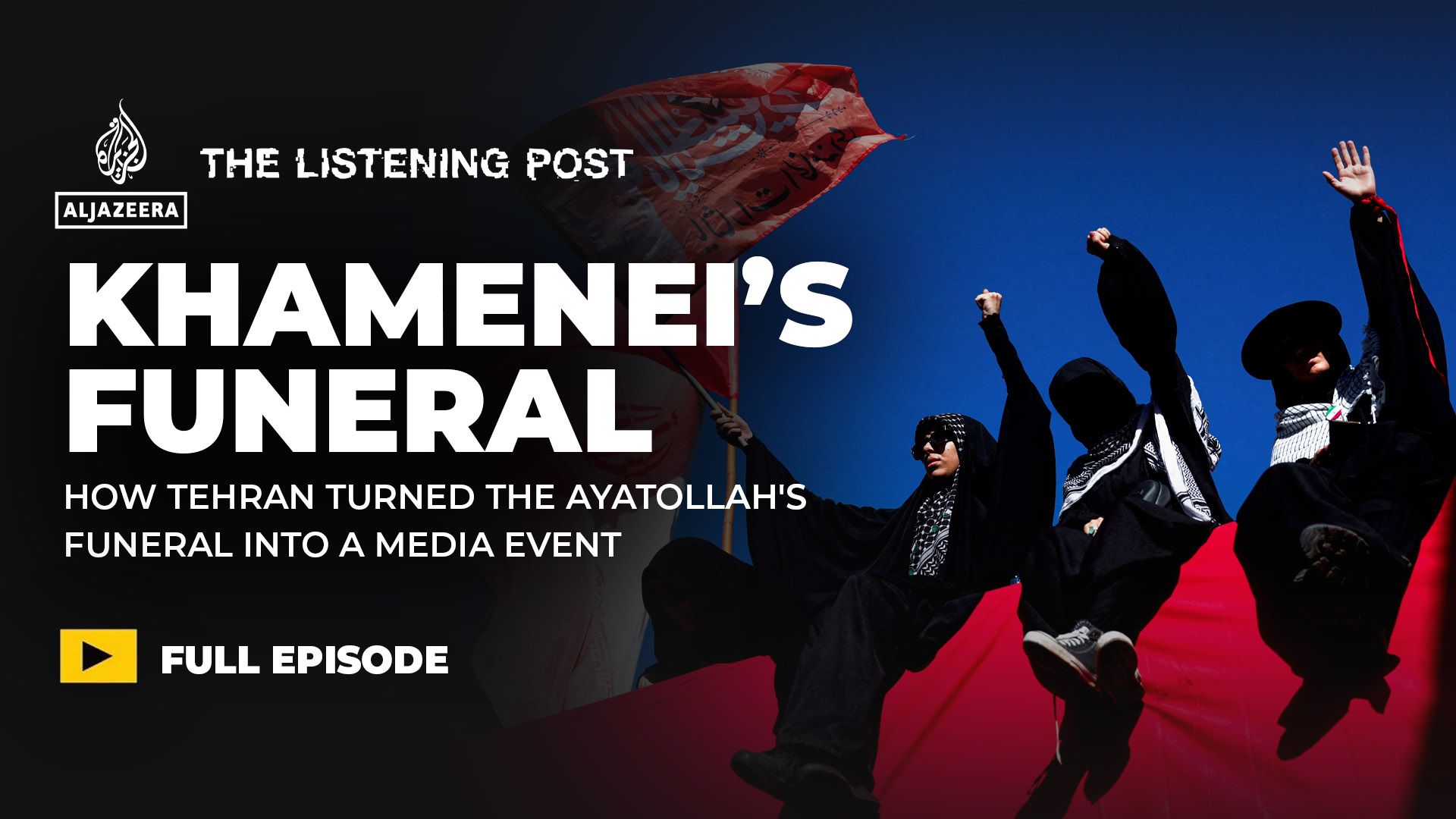 O espetáculo e o simbolismo do funeral de Khamenei