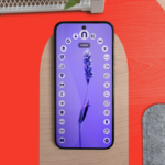 UI do Windows Phone e tela inicial usando o iniciador Mur no smartphone Google Pixel 9 Pro XL