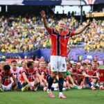 O heroísmo de Haaland na Copa do Mundo ajuda a Noruega a se tornar o maior escalador no ranking da FIFA
