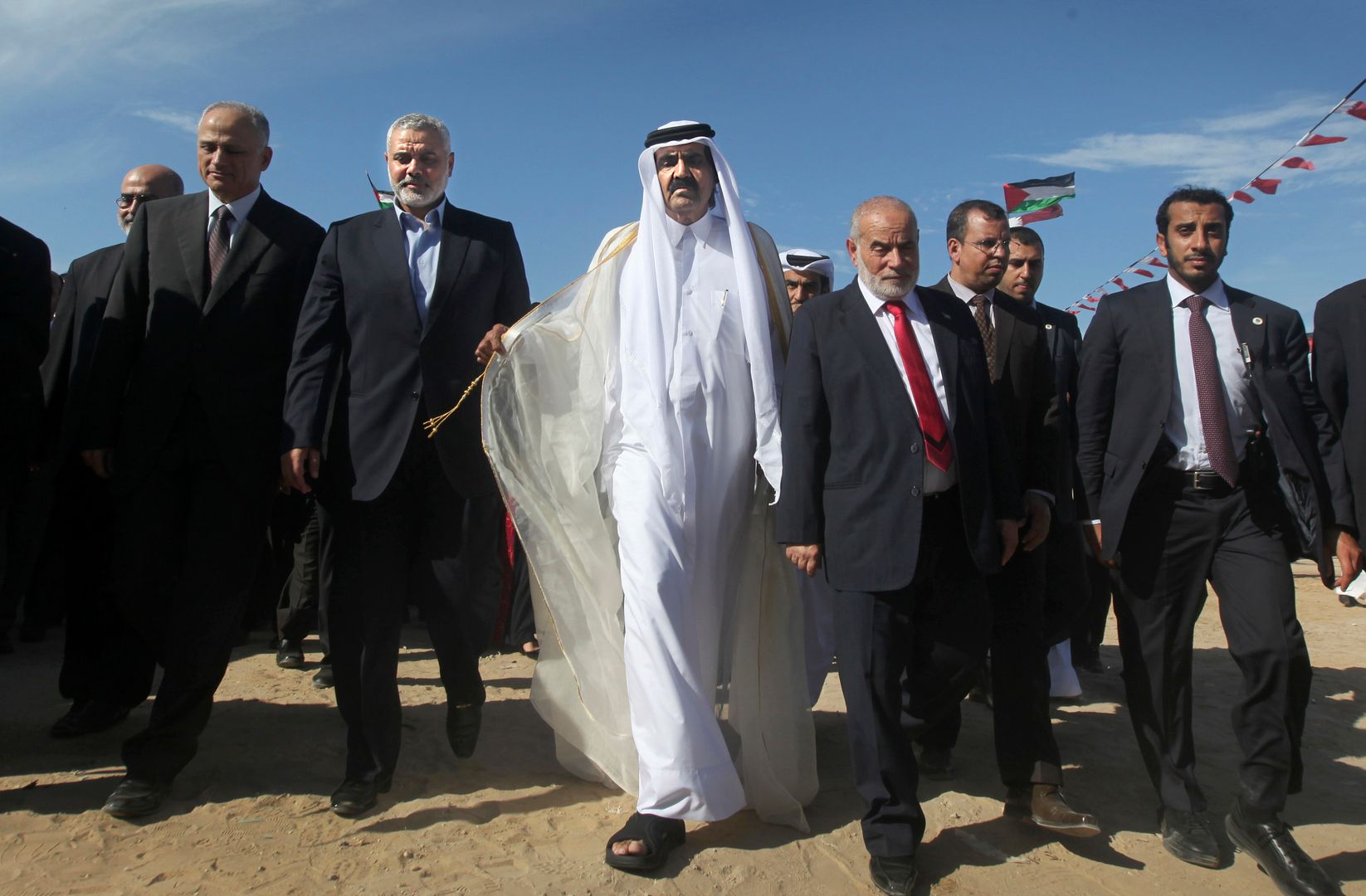 O legado do ex-emir Sheikh Hamad Bin Khalifa Al Thani na Palestina