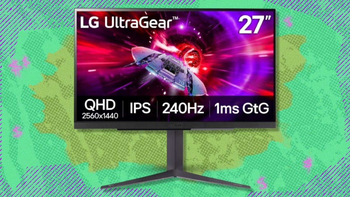 O monitor de jogos LG UltraGear QHD de 27 polegadas agora tem mais de US$ 200 de desconto na Amazon – compre por US$ 279,99