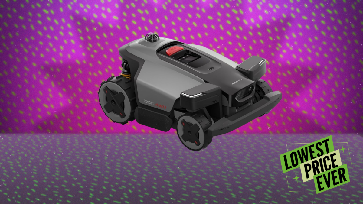 O novo cortador de grama robô LiDAR da Roborock já está com desconto de US $ 700
