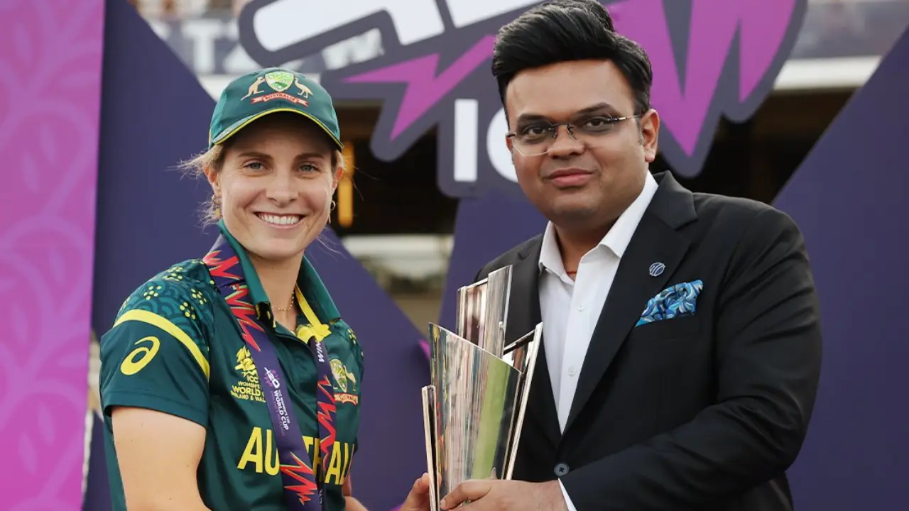 O presidente da ICC, Jay Shah, elogia o críquete feminino depois que a Austrália venceu a Inglaterra