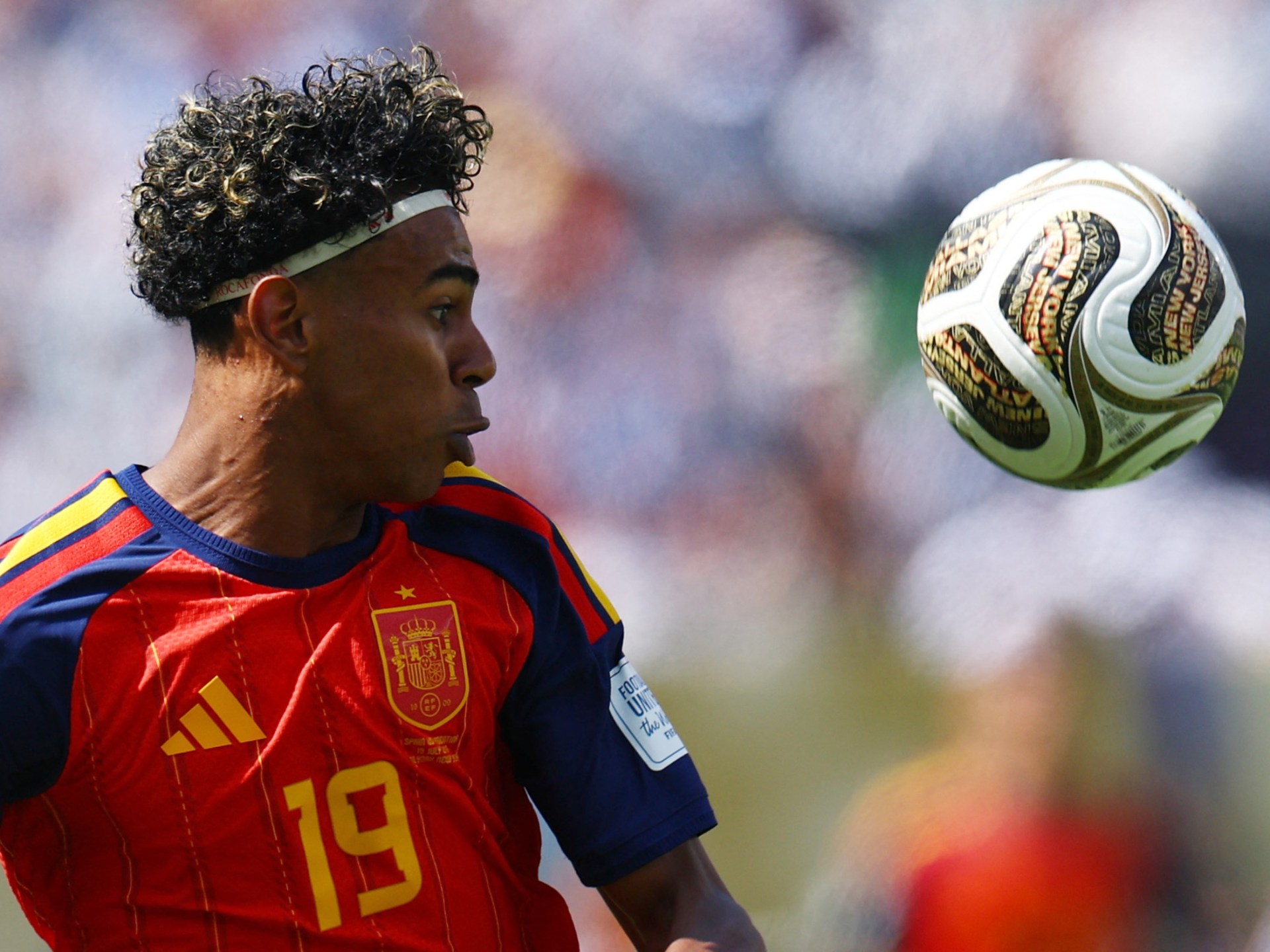 Etiqueta postal da Copa do Mundo de 2026