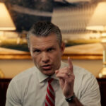 Secretário de Defesa Pete Hegseth / X via via Reuters - FOTO: O secretário de Defesa Pete Hegseth faz um anúncio nesta captura de tela tirada de um vídeo de folheto de um local desconhecido, lançado em 15 de julho de 2026.