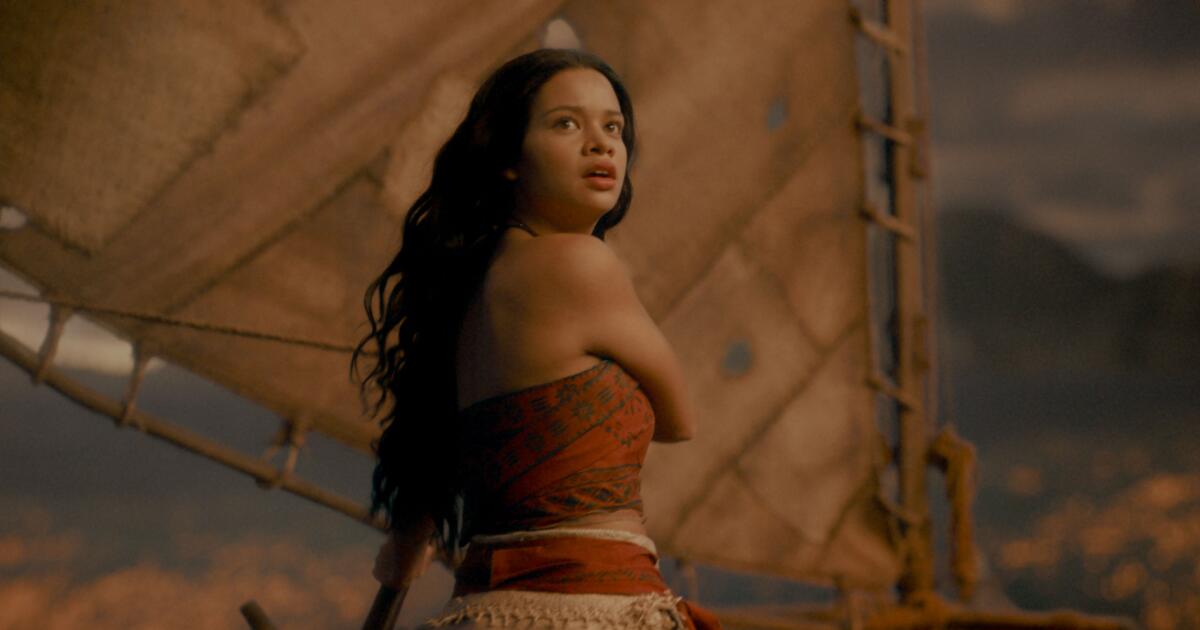 O remake de ação ao vivo titanicamente equivocado de 'Moana' está perdendo o coração em seu oceano