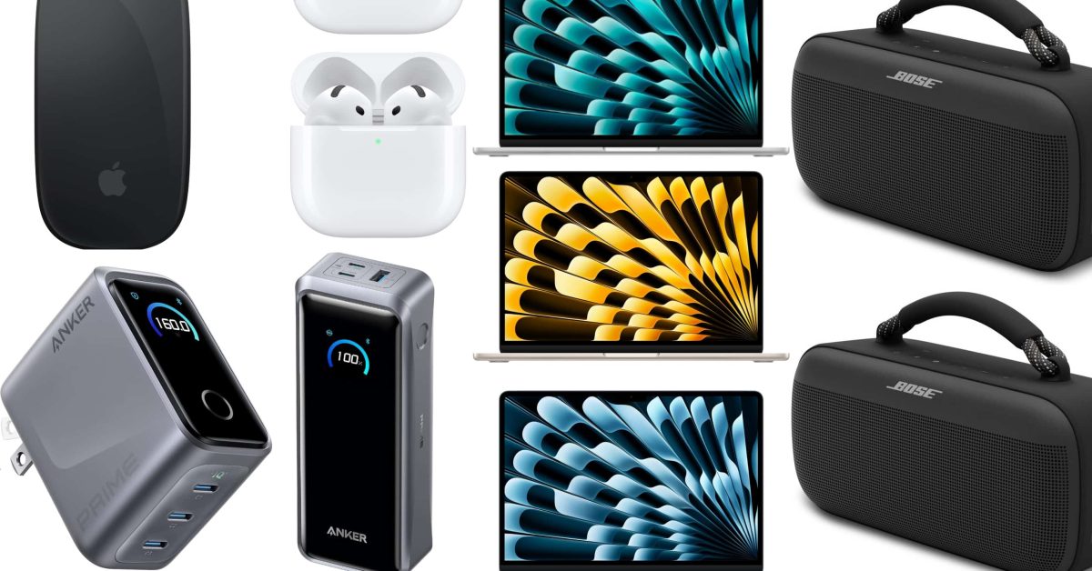 Ofertas: AirPods, Apple Watch Ultra 3 com desconto de $ 140, M5 MacBook Air, alto-falantes Bose com desconto de $ 150, carregadores Anker, mais