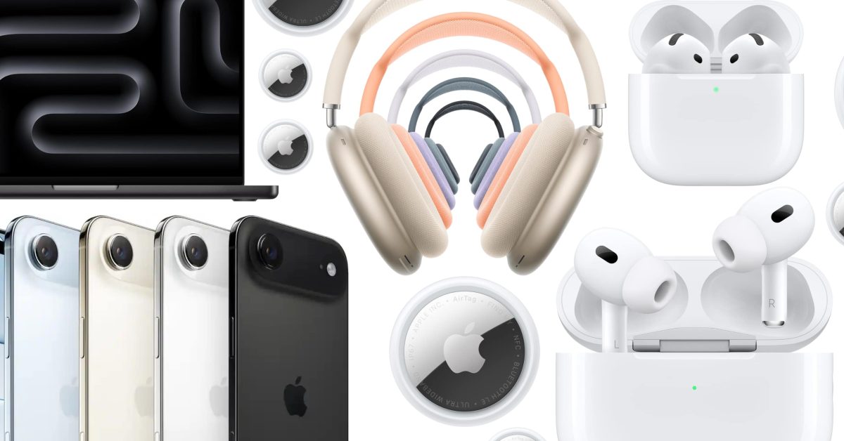 Ofertas: AirPods Pro 3, AirPods Max 2 com desconto de $ 100, AirTag 2 com o mínimo histórico, M5 MacBook Pro com desconto de $ 400, iPhone Air, mais
