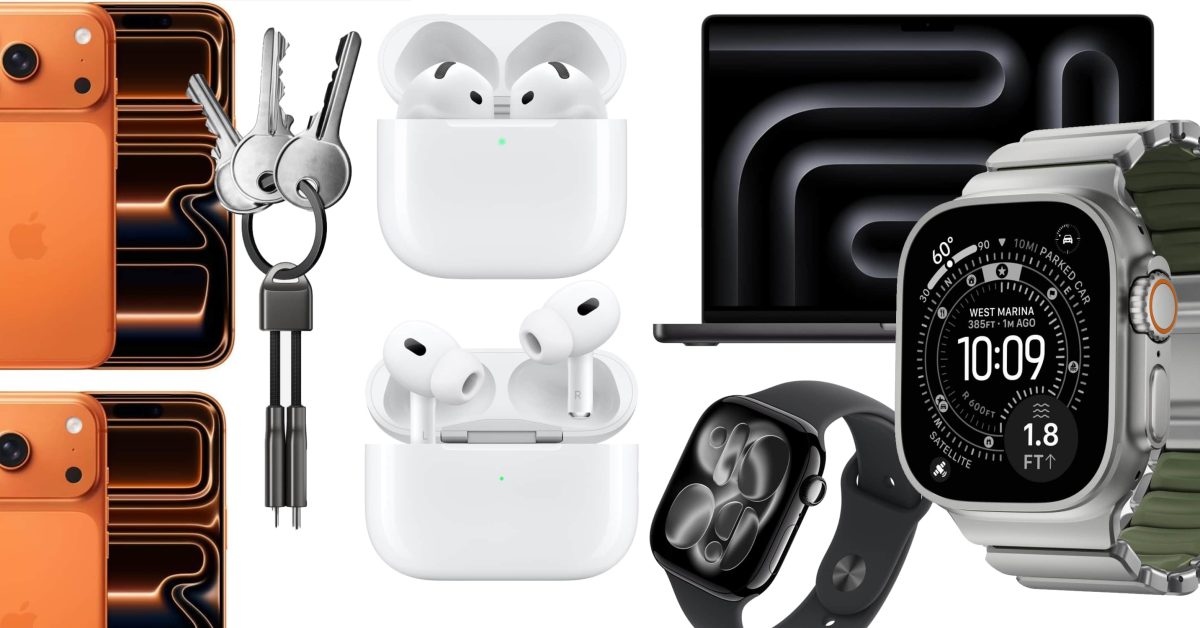 Ofertas: AirPods Pro 3, Magic Keyboard em nível mais baixo, iPhone 17 Pro Max com até US$ 449 de desconto, ferramenta ChargeKey, mais