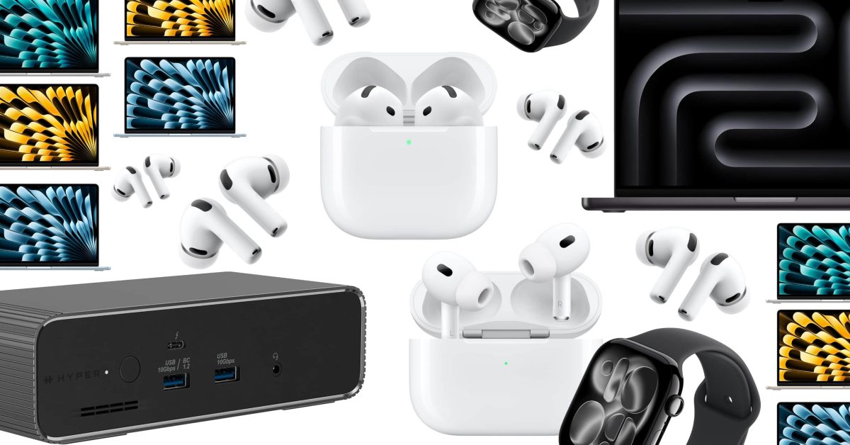 Ofertas: AirPods com ANC a partir de US$ 119, AirPods Pro 3, MacBook Pro com até US$ 400 de desconto, Thunderbolt 5 Dock, mais