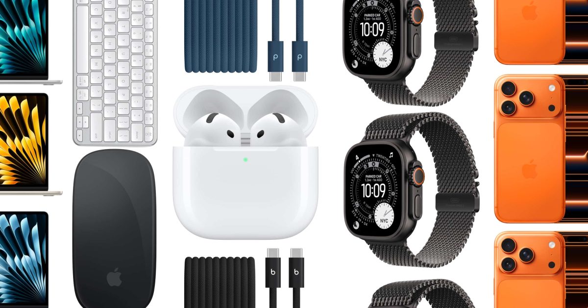 Ofertas de fim de semana da Apple: AirPods, Apple Watch Ultra 3, carregadores MagSafe, Magic Mouse, mais