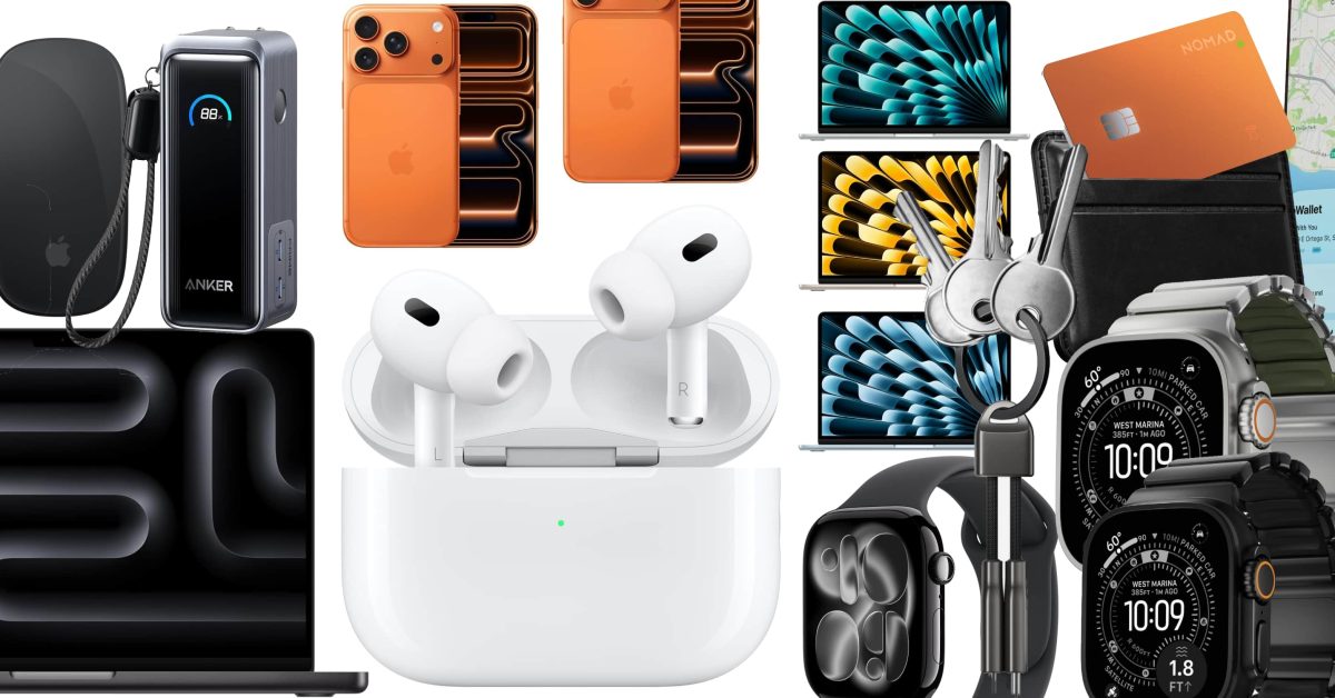 Ofertas de fim de semana da Apple: AirPods Pro 3, MacBook Pro com até US$ 400 de desconto, Série 11 com US$ 130 de desconto, carregadores, bandas e mais