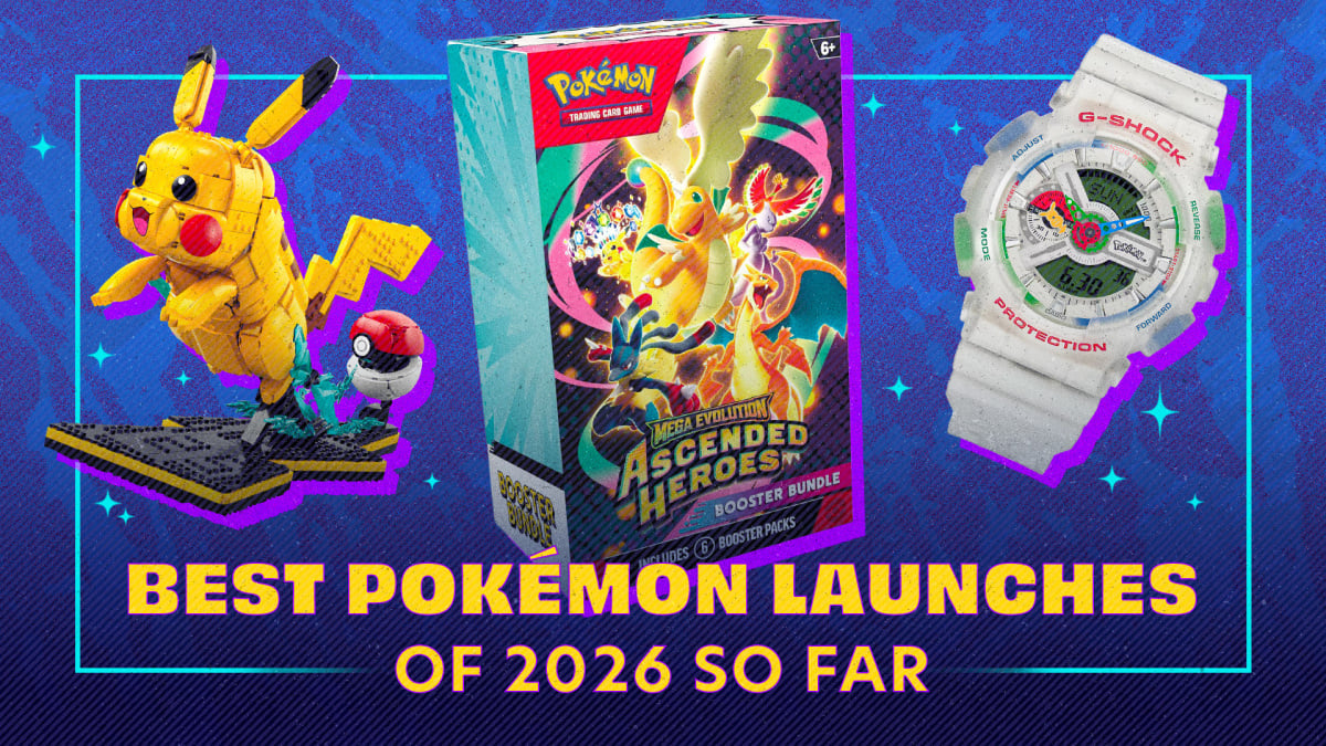 Os melhores lançamentos de Pokémon de 2026 (até agora)