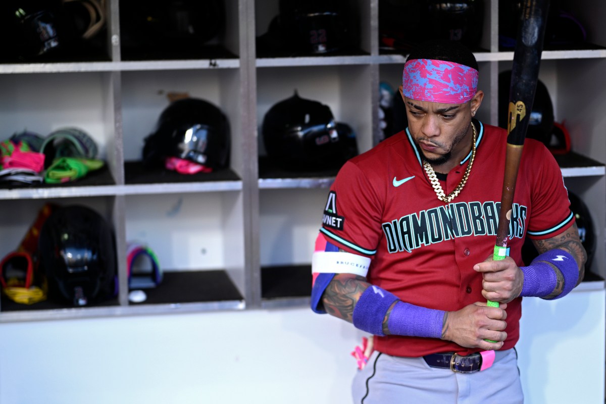 Ketel Marte #4 of the Arizona Diamondbacks