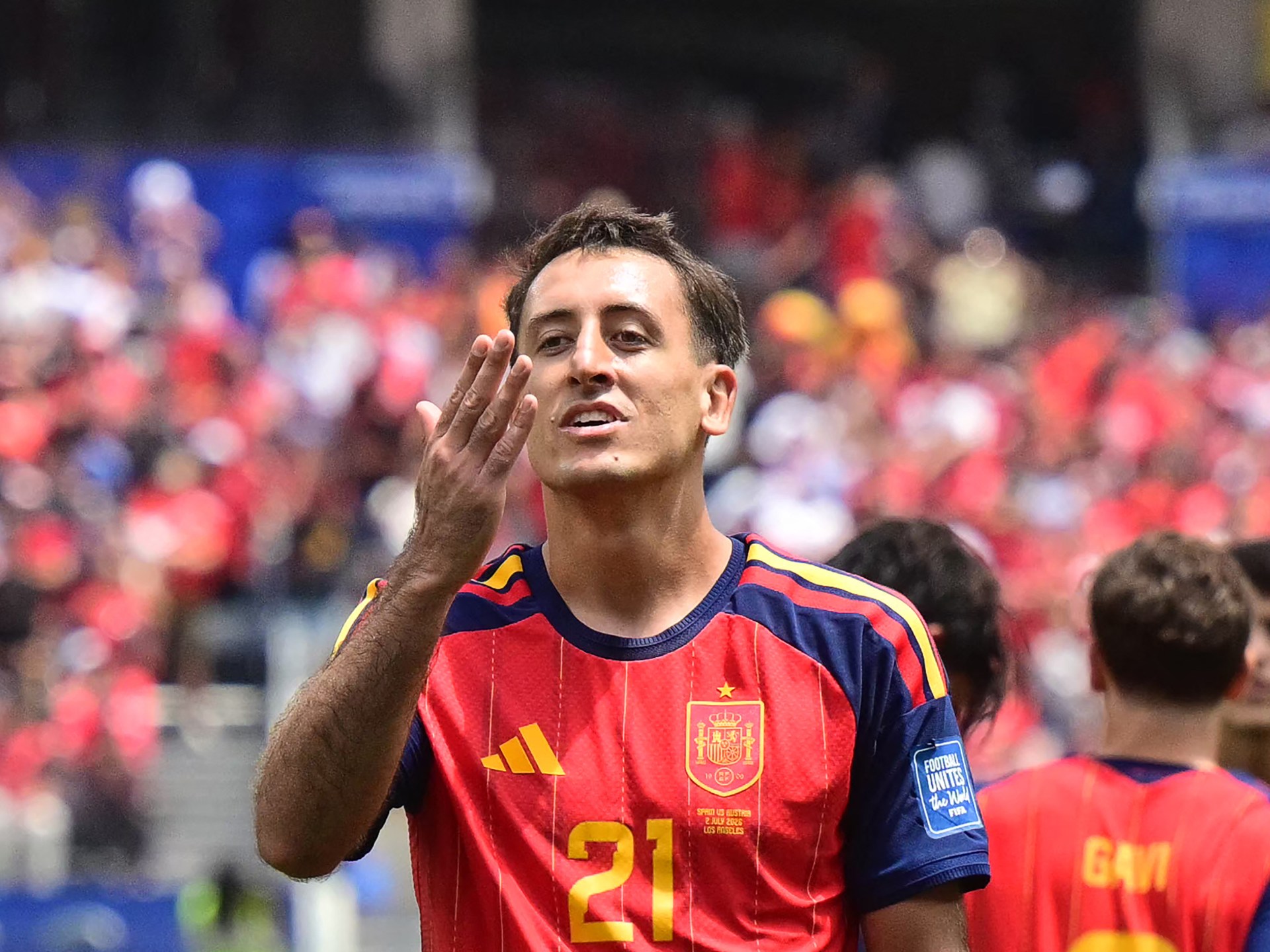 Etiqueta postal da Copa do Mundo de 2026