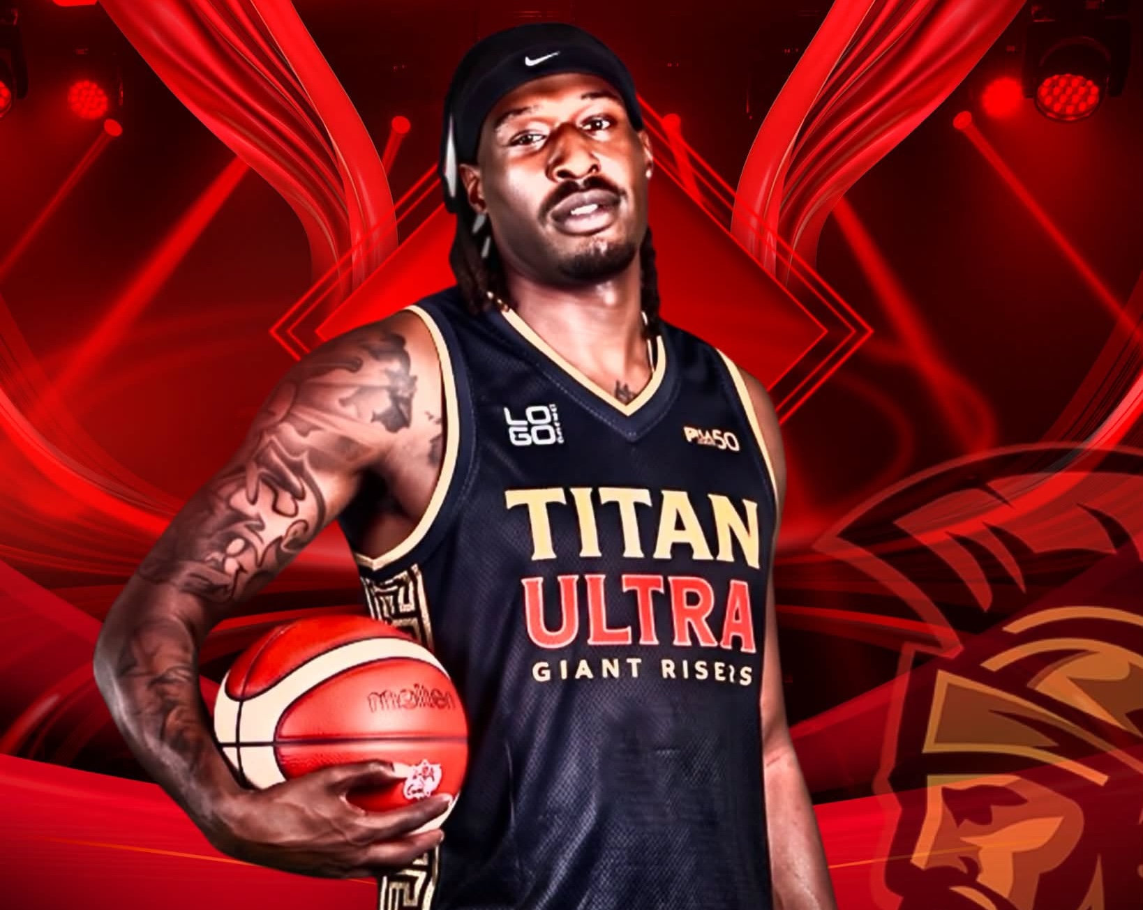 PBA Titan Ultra Giant Risers Tirrell Marrom