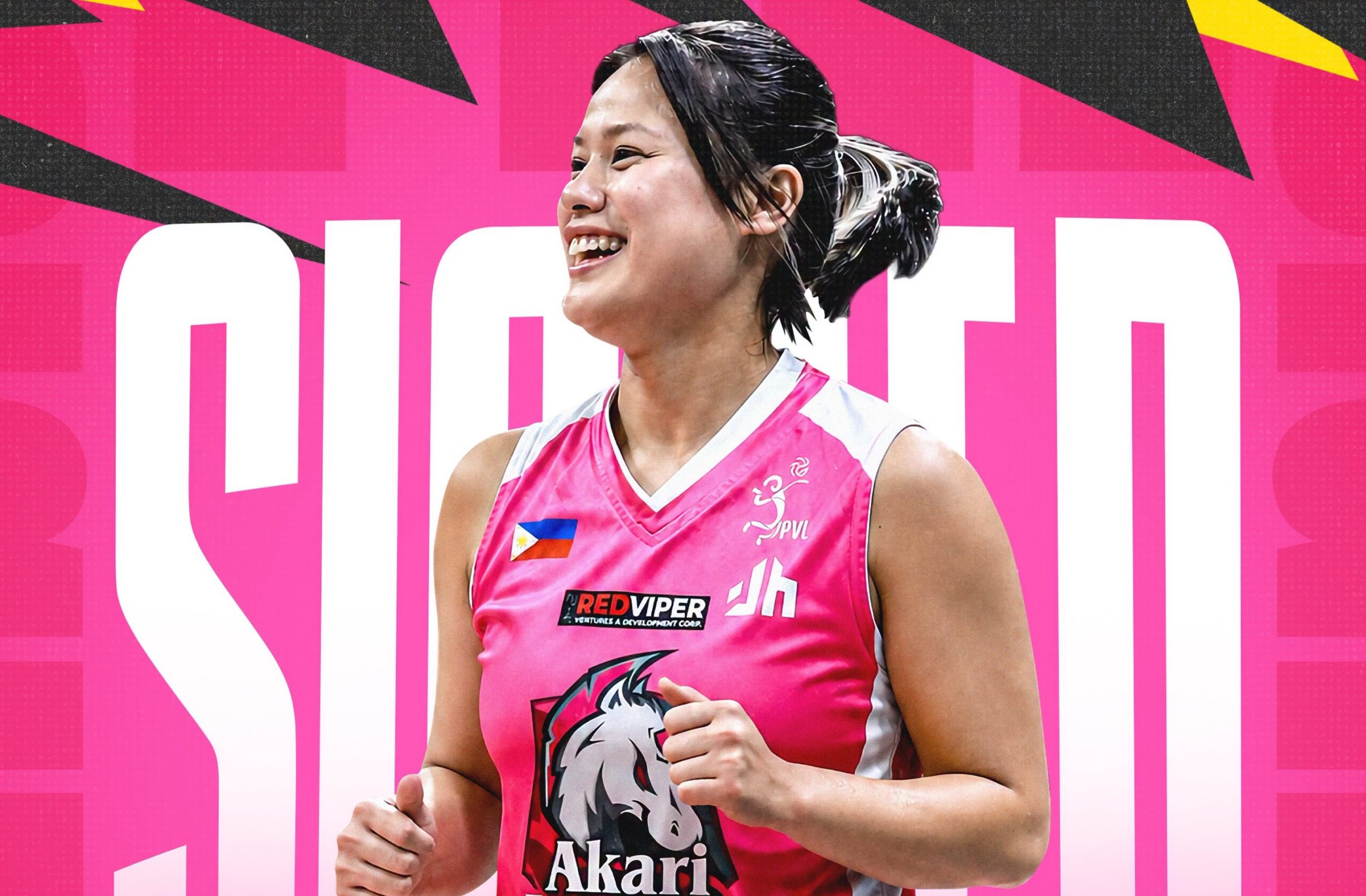 Risa Sato é a última contratação dos Akari Chargers antes da nova temporada do PVL.