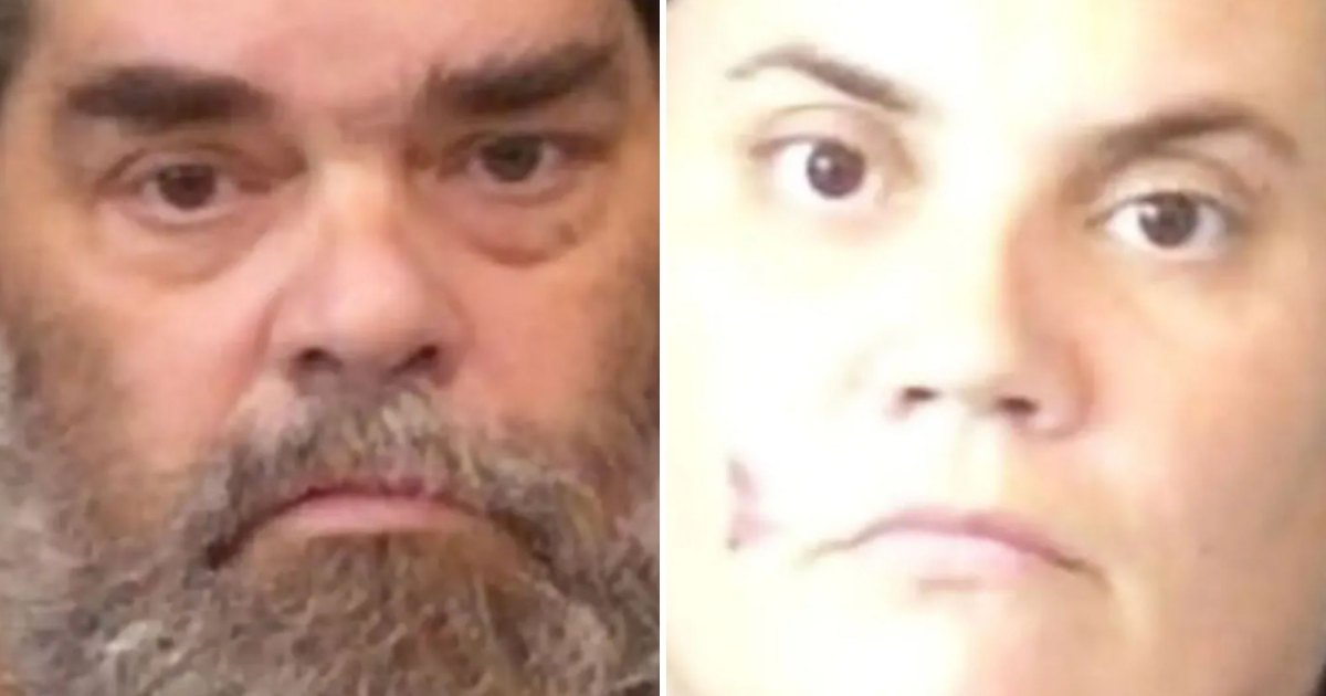 Brady Burr e Abby Bradstreet Mugshot Criança do Kansas forçada a sair de casa com um frio congelante em roupas íntimas como punição de Natal