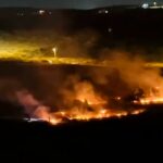 Palestinos combatem incêndios após ataques de colonos na Cisjordânia ocupada