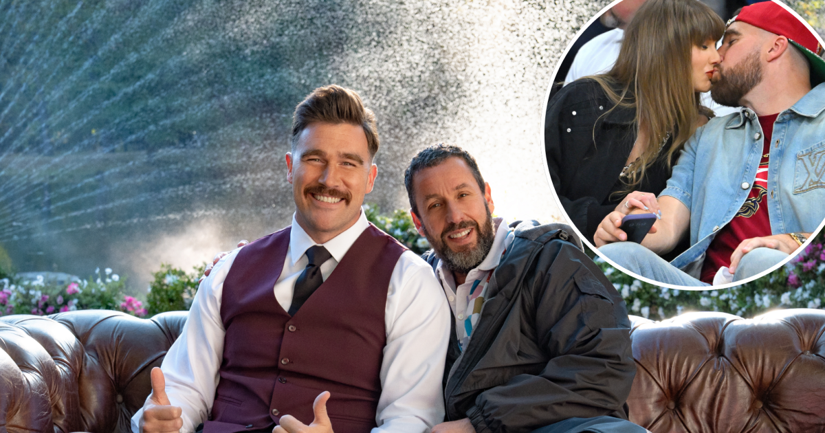 Adam Sandler oficializou o casamento de Taylor Swift e Travis Kelce no Madison Square Garden