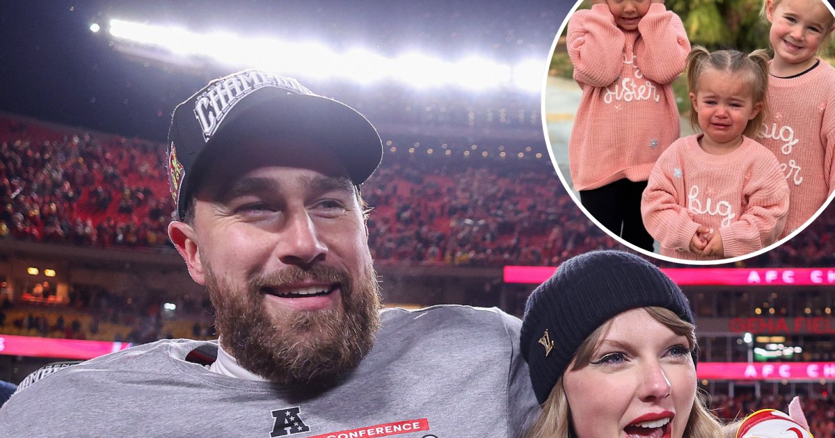 Kylie Kelce diz que as filhas estão muito animadas para conseguir outra tia em Taylor Swift
