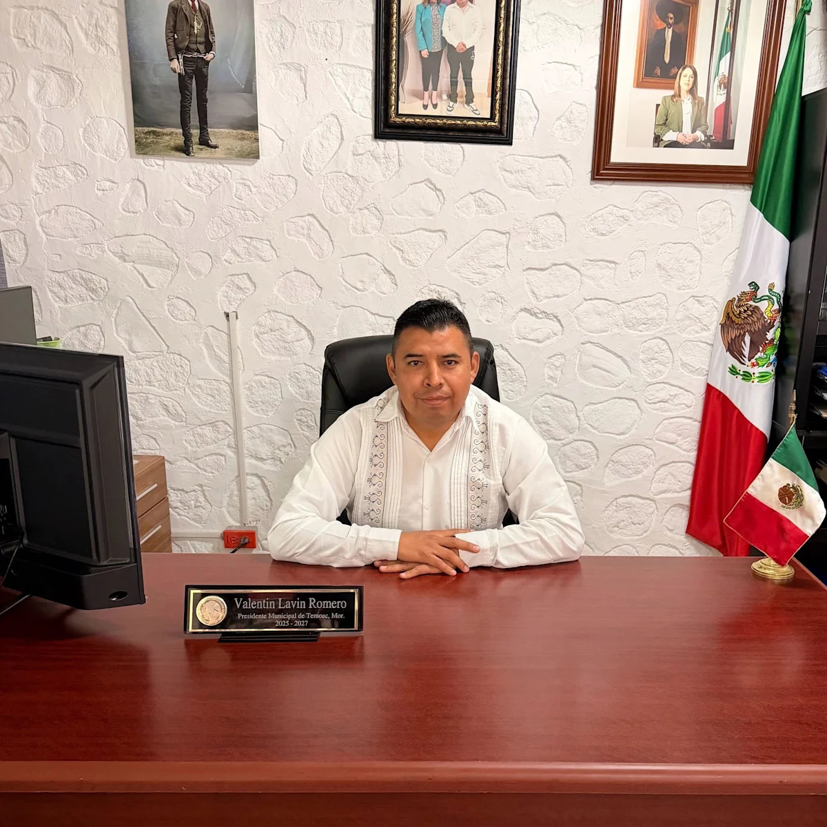 Prefeito Valentin Lavin / Crédito: Valentin Lavin Romero via Facebook