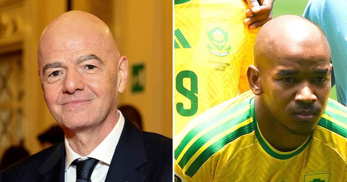 GettyImages-2285085099 Gianni Infantino Presidente da FIFA incrivelmente triste com a morte do jogador de futebol sul-africano Jayden Adams aos 25 anos 1