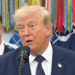 Presidente dos EUA, Trump, defende reversão do cartão vermelho da Fifa em Balogun