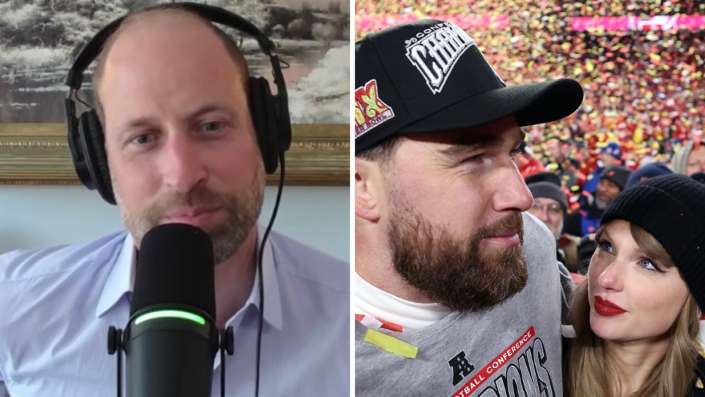 Príncipe William entra no podcast ‘New Heights’ no dia do casamento de Taylor Swift e Travis Kelce