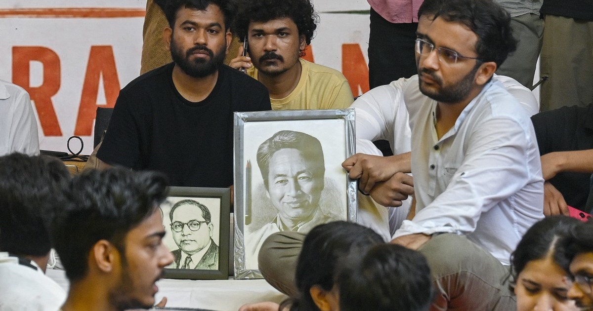 Protesto do Partido Barata se intensifica após Wangchuk ser hospitalizado à força