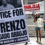 Protestos em Houston continuam pelo assassinato de Lorenzo Salgado Araujo pelo ICE