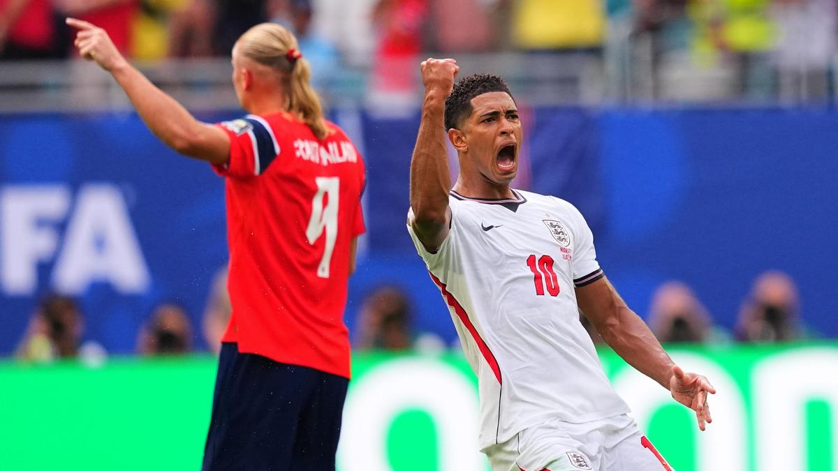 Qual foi a polêmica em torno do gol de Bellingham contra a Noruega durante a Copa do Mundo FIFA de 2026?