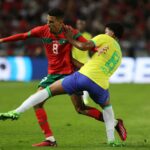 Quando Andrey Santos estreou pelo Brasil ao lado de Casemiro contra um rosto conhecido, prova de fogo