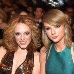 Abigail Anderson comparece ao casamento de Taylor Swift no Madison Square Garden.