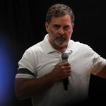 Rahul Gandhi, da Índia, fala após ser libertado