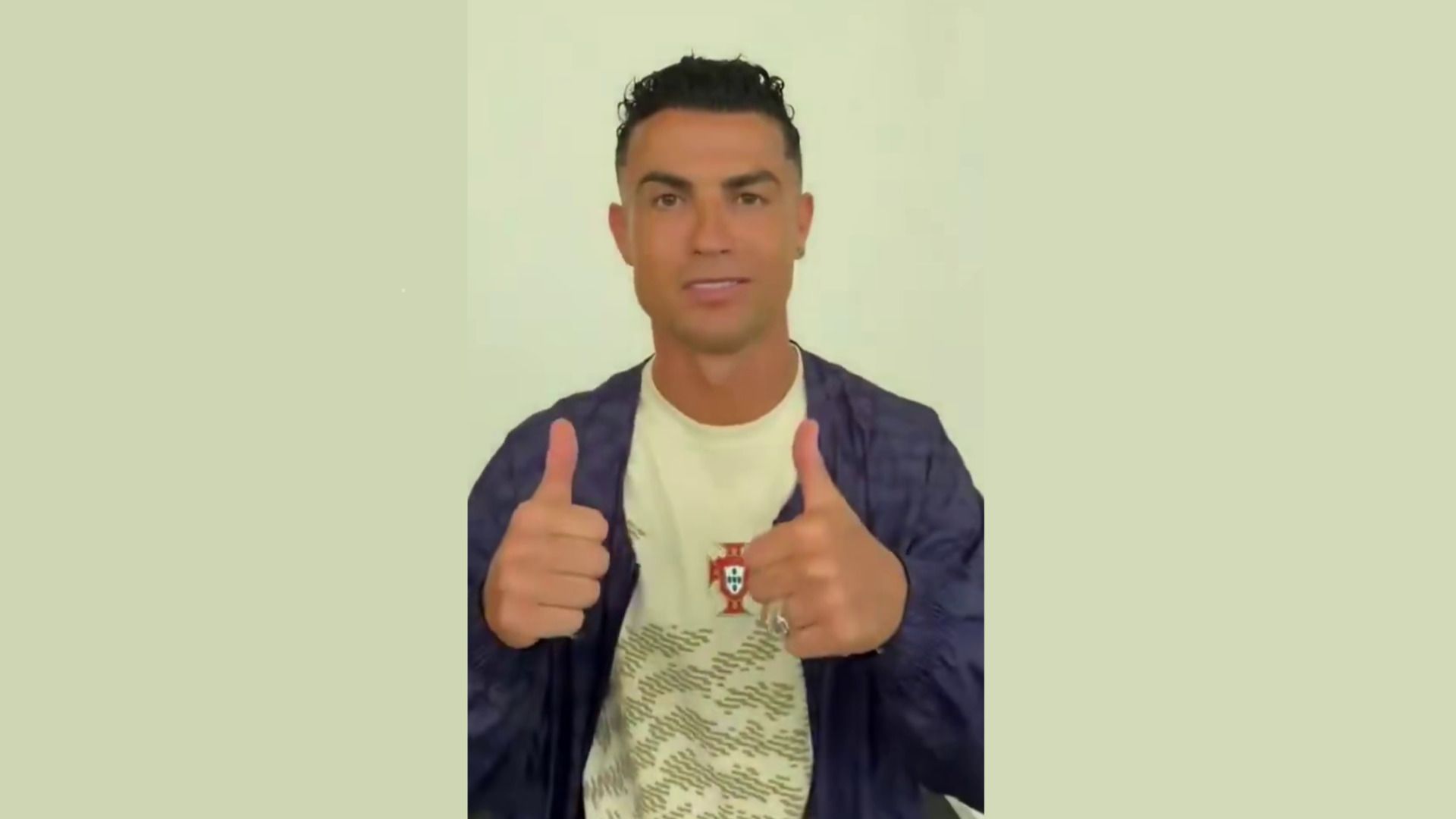 Ronaldo envia mensagem a sobrevivente do terremoto venezuelano