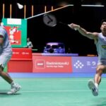 Sabar/Reza Lolos ke Babak Kedua Japan Open 2026, Reza Bermain em Kondisi Cedera Punggung