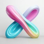 Seu feed X pode funcionar como uma plataforma que finalmente faz o que todos queriam | Representação 3D colorida de um símbolo X