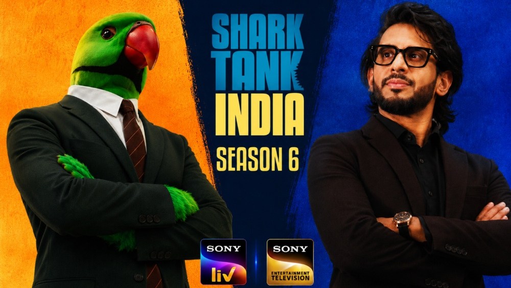 'Shark Tank India' marca 6ª temporada com campanha Parrot no SonyLIV (EXCLUSIVO)