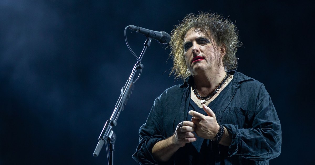 GettyImages-1175559652 Robert Smith lança show do intervalo da Copa do Mundo