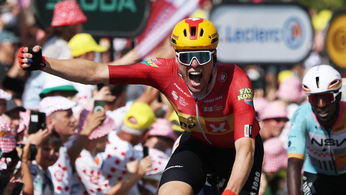 Soren Waerenskjold registra a etapa mais rápida do Tour de France em 113 anos de história